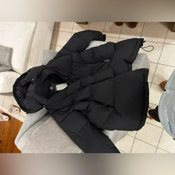 Herno Gore-tex Windstopper Coat Black - Picture 3 of 9